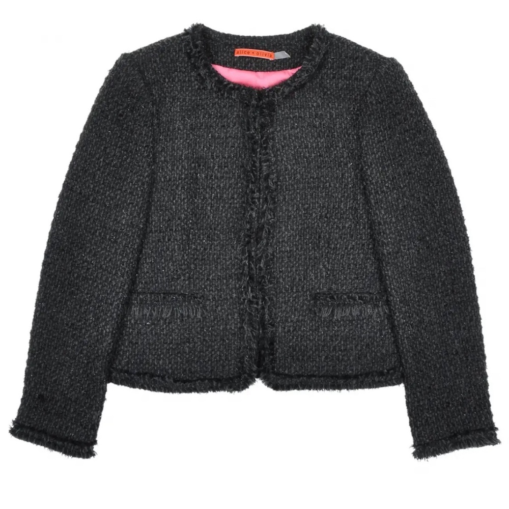 Alice + Olivia Tweed Jacket Size Small EXCELLENT CONDITION